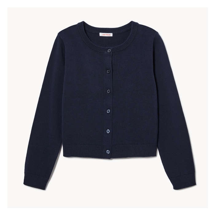 Kid Girls' Button Cardigan